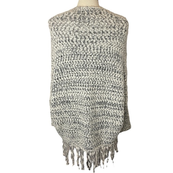 UMGEE Open Front Fringe‎ Kimono Sweater Cardigan, M/L - Picture 8 of 11